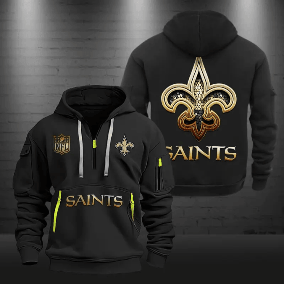 New OrleansSaints DMHT0619 Zip Hoodie Multicolor 2024 Edition - Sport9Design Unisex T-shirt, Sweatshirt, Hoodie, Long Sleeve Tee - T-Shirt, Sweatshirt, Hoodie