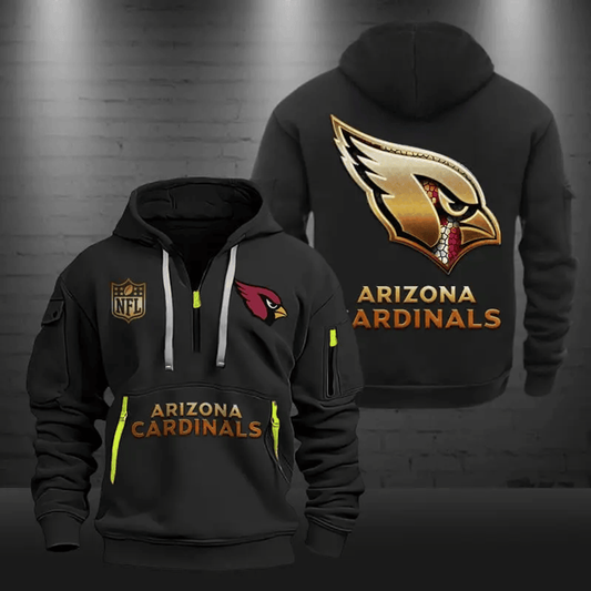 Arizonna Cardinals DMHT0597 Zip Hoodie Multicolor 2024 Edition - Sport9Design Unisex T-shirt, Sweatshirt, Hoodie, Long Sleeve Tee - T-Shirt, Sweatshirt, Hoodie