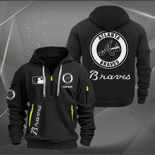 Atlanta Braves NNHT0307 Zip Hoodie Multicolor 2024 Edition - Sport9Design Unisex T-shirt, Sweatshirt, Hoodie, Long Sleeve Tee - T-Shirt, Sweatshirt, Hoodie