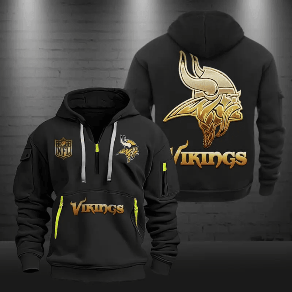 Minnesota Vikings DMHT0617 Zip Hoodie Multicolor 2024 Edition - Sport9Design Unisex T-shirt, Sweatshirt, Hoodie, Long Sleeve Tee - T-Shirt, Sweatshirt, Hoodie