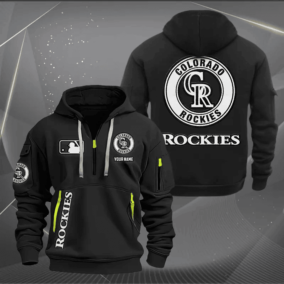 Colorado Rockies NNHT0314 Zip Hoodie Multicolor 2024 Edition - Sport9Design Unisex T-shirt, Sweatshirt, Hoodie, Long Sleeve Tee - T-Shirt, Sweatshirt, Hoodie
