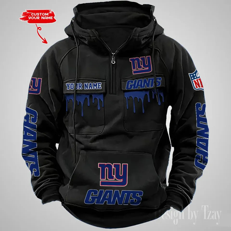 New York Giants Cargo Hoodie, Custom Gift For Fan Unisex T-shirt, Sweatshirt, Hoodie, Long Sleeve Tee - T-Shirt, Sweatshirt, Hoodie