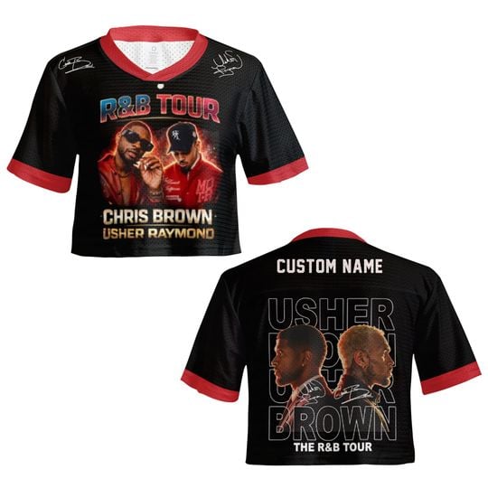 Chris Usher The RB Tour 2026 Baseball Jersey, Raymond & Brown Concert Jersey baseball jersey product view 1