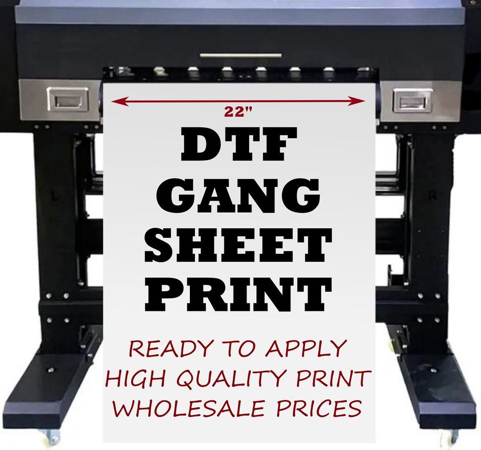 DTF Transfer, Full Color Custom DTF Print, High Quality, Ready To Press Transfers, Bulk Dtf Print, Custom DTF Heat Transfer, Direct To Film - T-Shirt, Sweatshirt, Hoodie