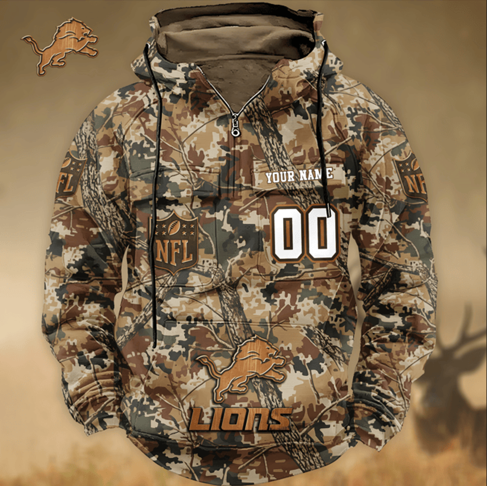 Detroit Lions Classic Cargo Hoodie Unisex T-shirt, Sweatshirt, Hoodie, Long Sleeve Tee - T-Shirt, Sweatshirt, Hoodie