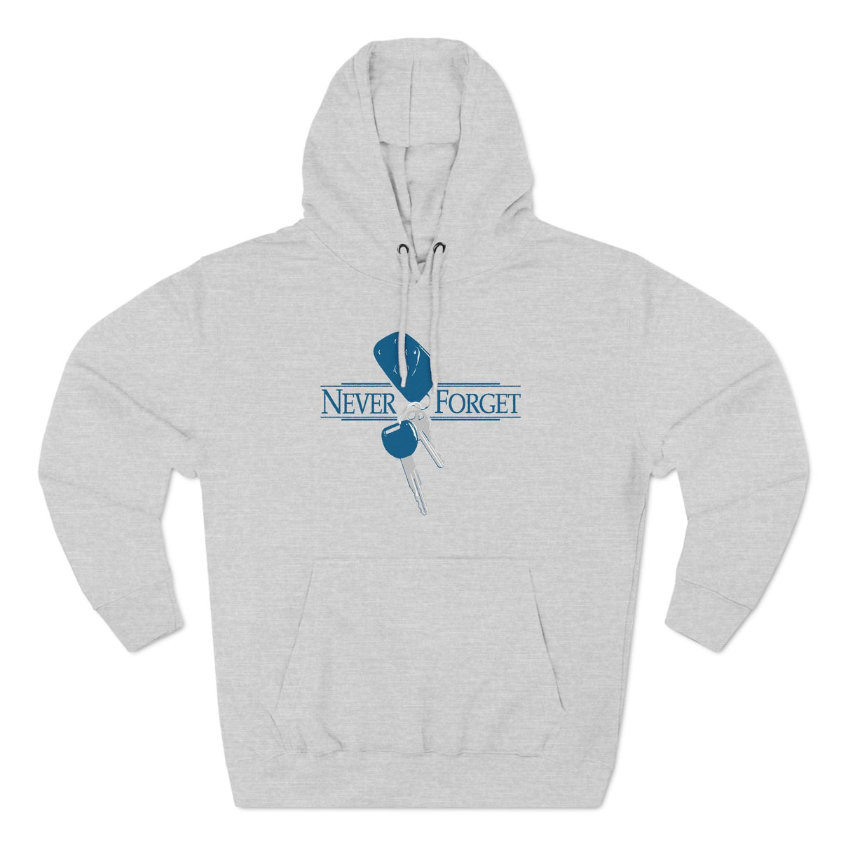 Never Forget (Keys) - Adult & Kids T-Shirts, Sweatshirts & Hoodies apparel design preview 3