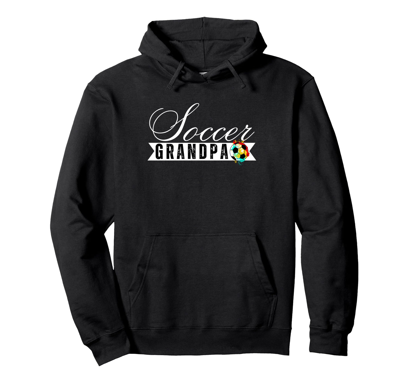Funny Grandpa Proud Soccer Lover Papa Hoodie - Unique Graphic Unisex - T-Shirt, Sweatshirt, Hoodie