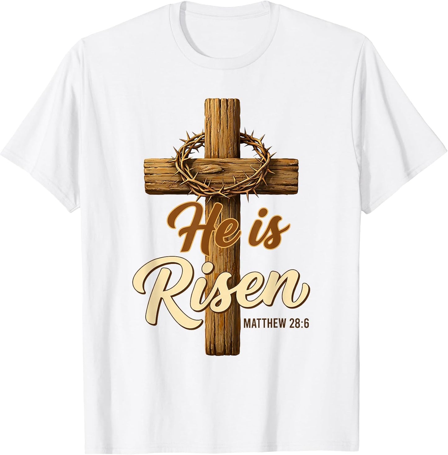 Easter Day Funny Jesus He Is Risen Men Women Kids Unisex T-shirt, Sweatshirt, Hoodie, Long Sleeve Tee - T-Shirt, Sweatshirt, Hoodie