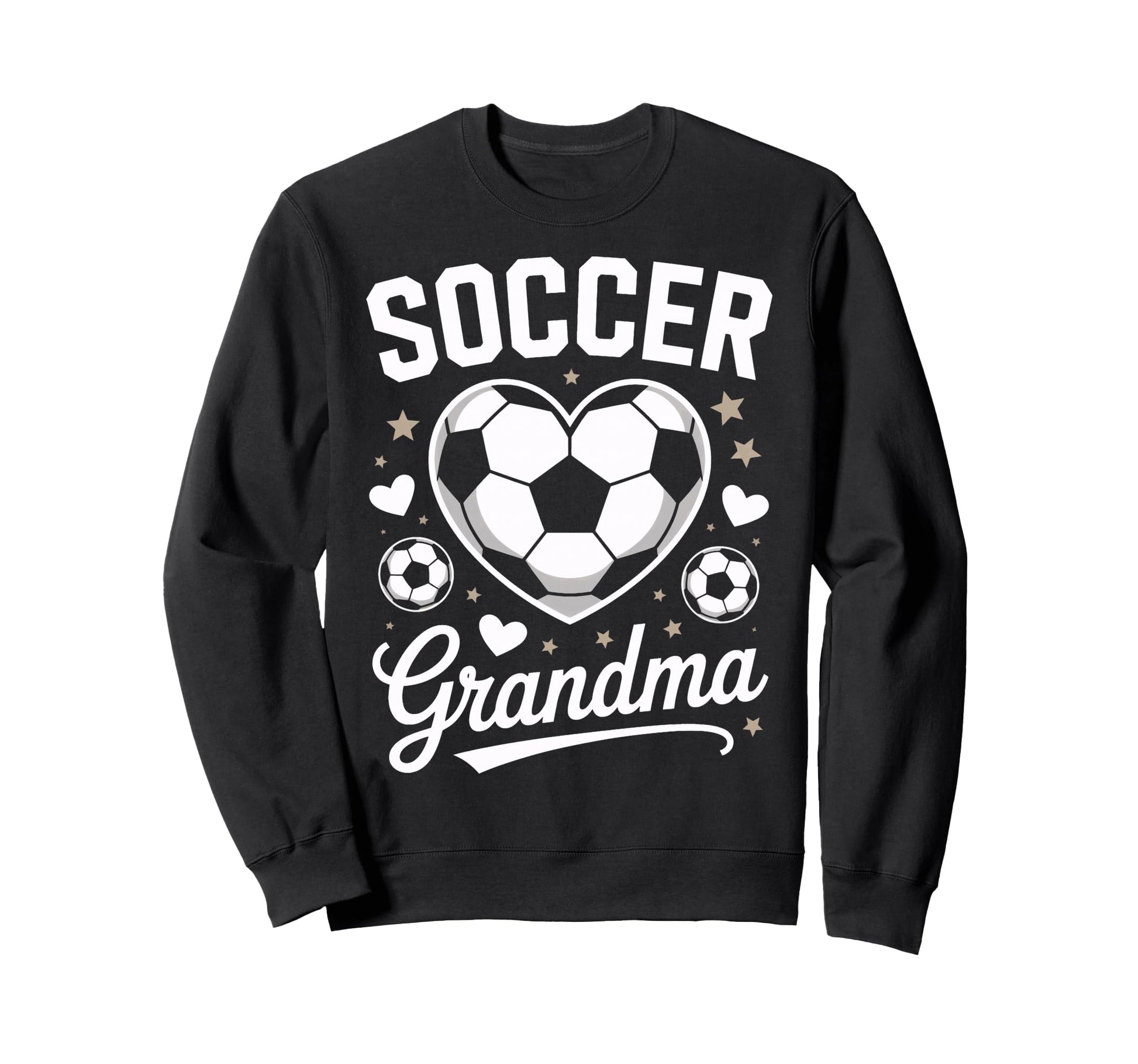 Soccer Grandma Proud Soccer Fan Sweatshirt - Custom Art Print Men Women - T-Shirt, Sweatshirt, Hoodie