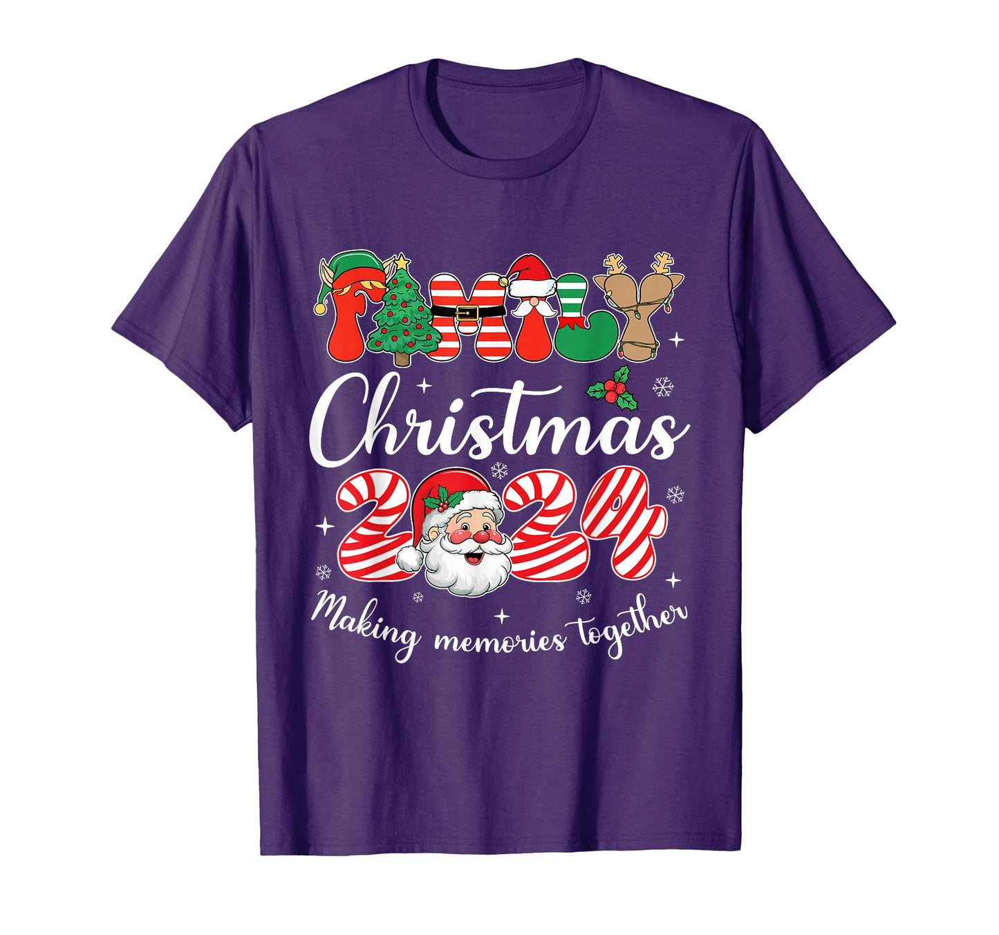 Family 2024 Matching Outfits Team T-Shirt - Novelty Apparel for Adults - T-Shirt, Sweatshirt, Hoodie