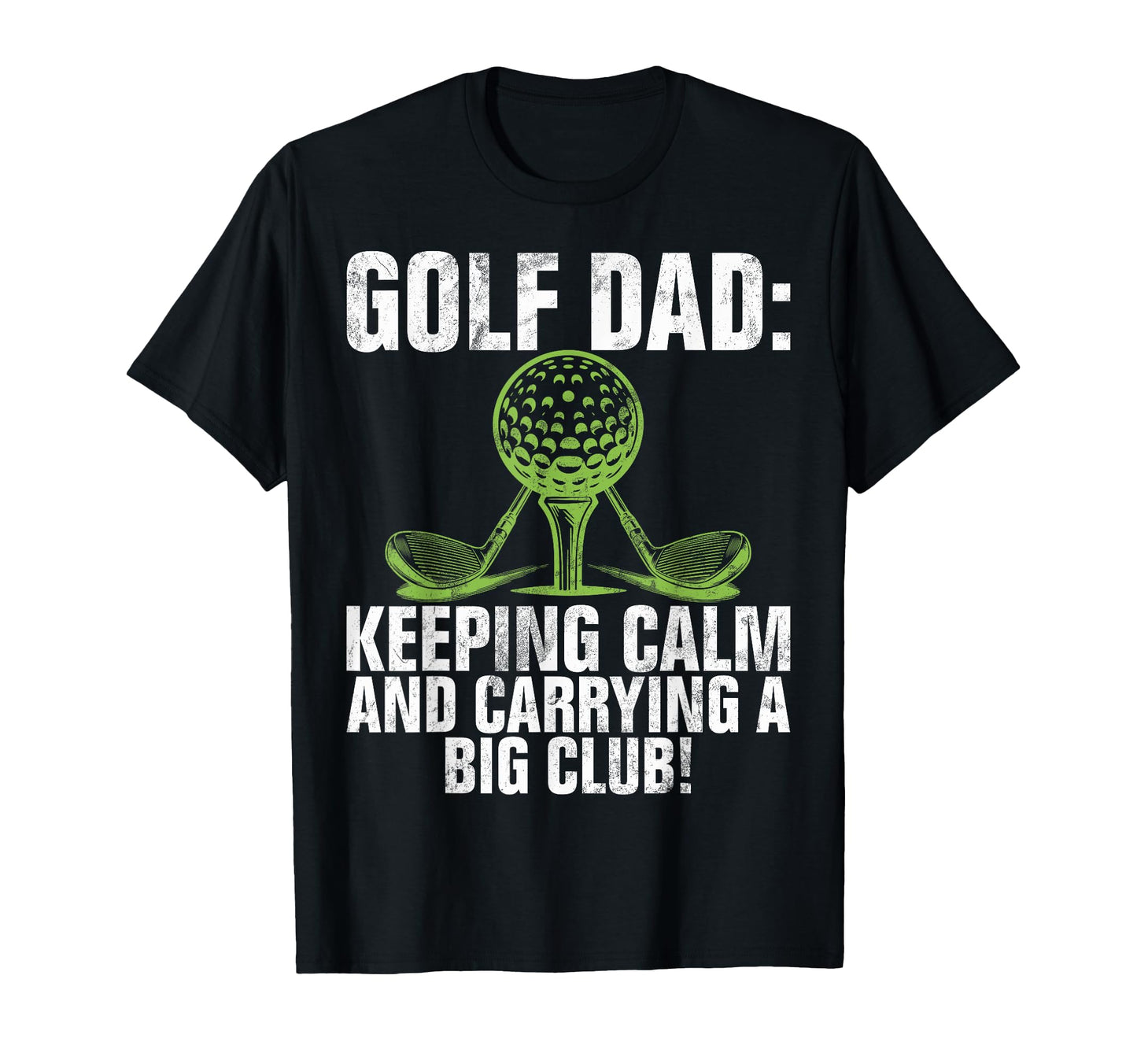 Keeping Calm And Carrying Big Club T-Shirt - Trendy Graphic for Adults - T-Shirt, Sweatshirt, Hoodie