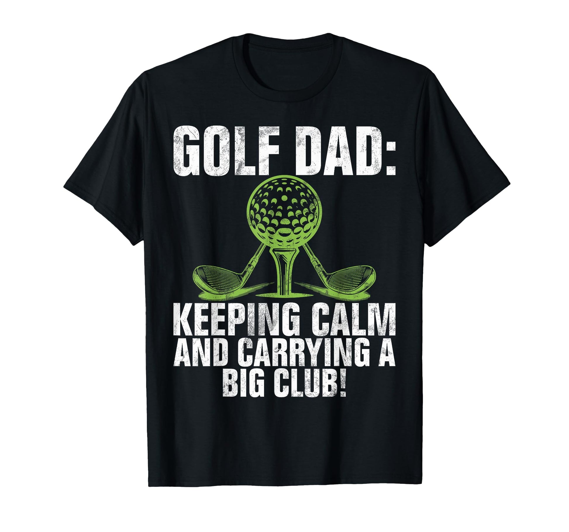 Keeping Calm And Carrying Big Club T-Shirt - Trendy Graphic for Adults - T-Shirt, Sweatshirt, Hoodie