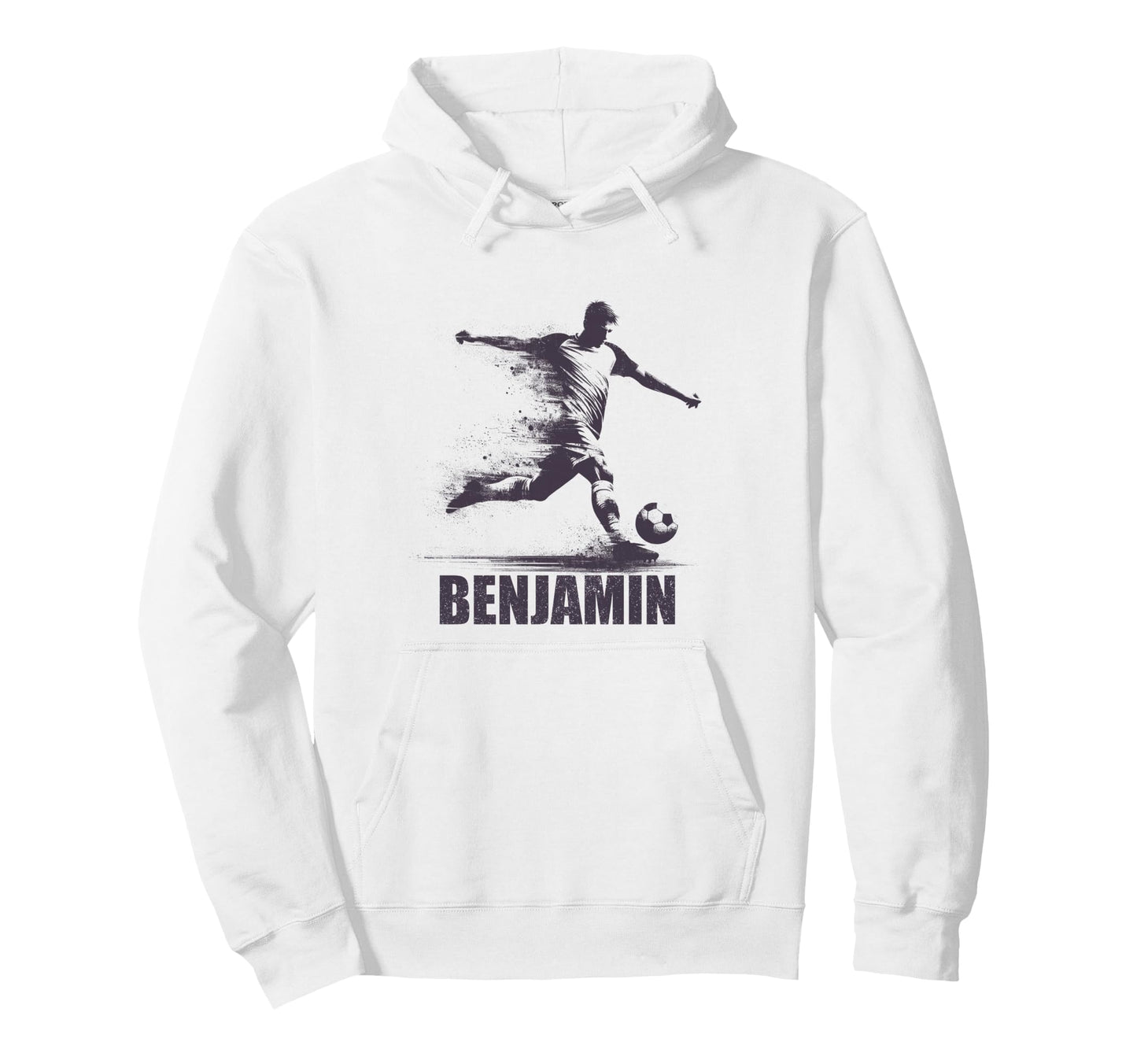 Benjamin Soccer Personalized First Hoodie - Aesthetic Graphic Men Women - T-Shirt, Sweatshirt, Hoodie