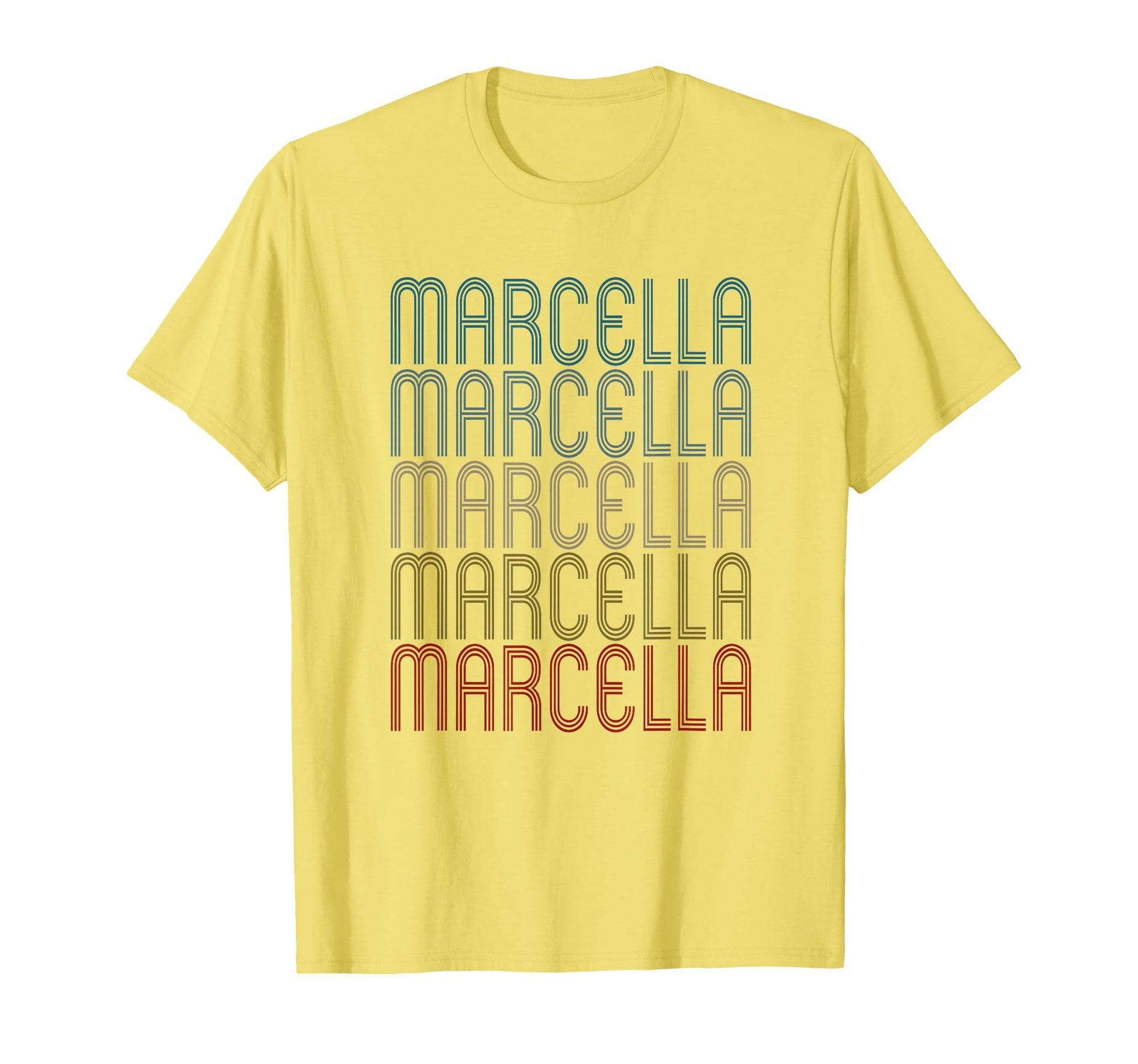 Marcella First Name T-Shirt - Casual Everyday Wear Unisex - T-Shirt, Sweatshirt, Hoodie