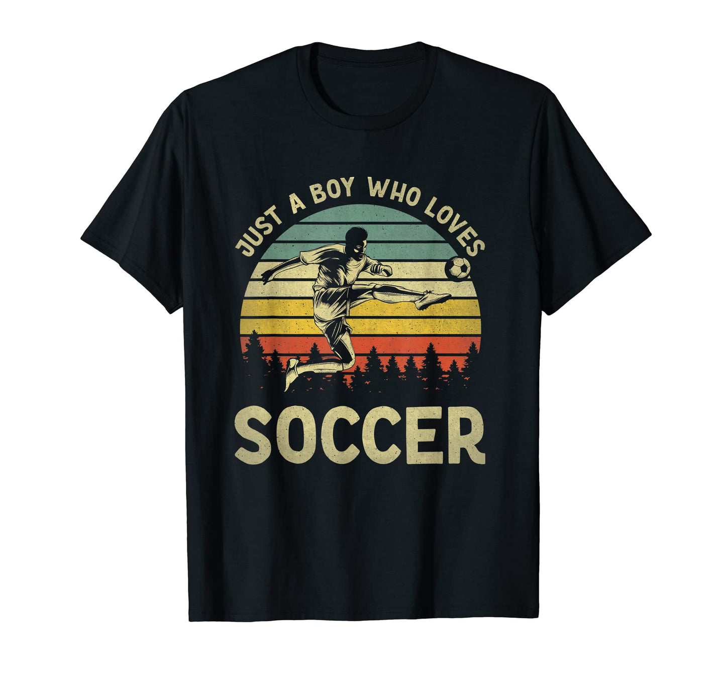 Just Who Loves Soccer Funny Soccer T-Shirt - Aesthetic Graphic Men Women - T-Shirt, Sweatshirt, Hoodie