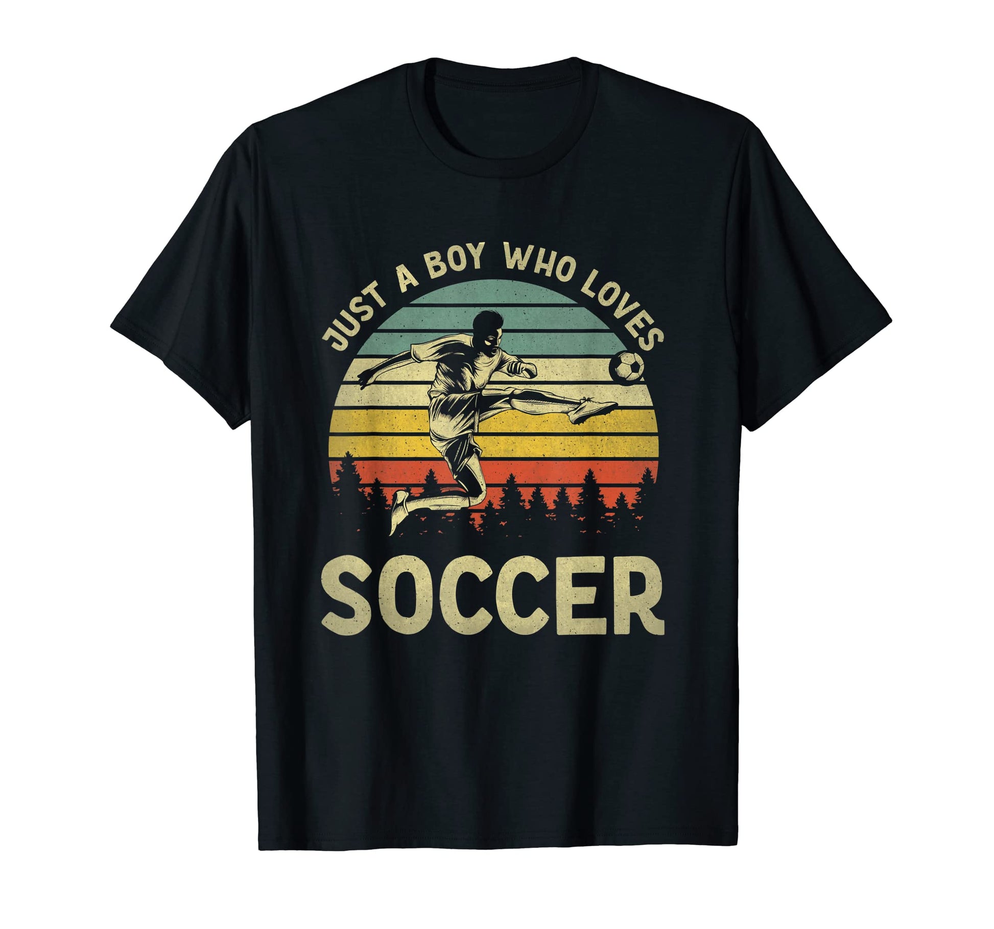 Just Who Loves Soccer Funny Soccer T-Shirt - Aesthetic Graphic Men Women - T-Shirt, Sweatshirt, Hoodie