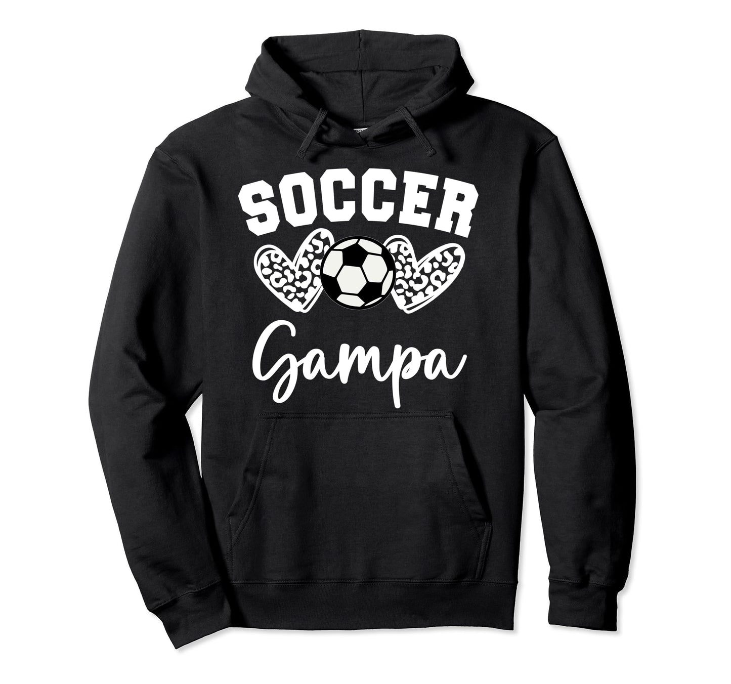 Soccer Gampa Matching Family Soccer Hoodie - Aesthetic Graphic Men Women - T-Shirt, Sweatshirt, Hoodie