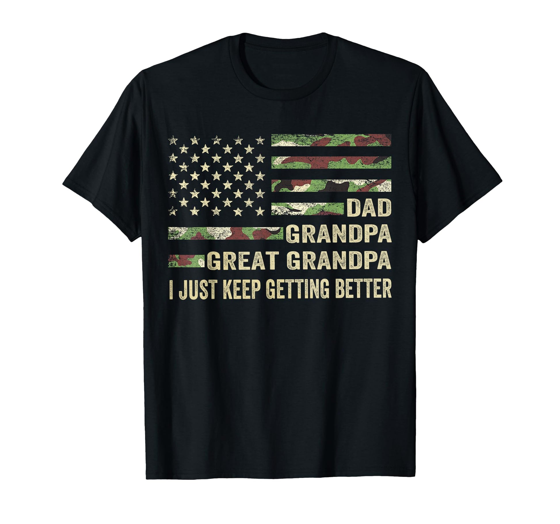 From Grandkids Dad Grandpa Great T-Shirt - Casual Everyday Wear Men Women - T-Shirt, Sweatshirt, Hoodie