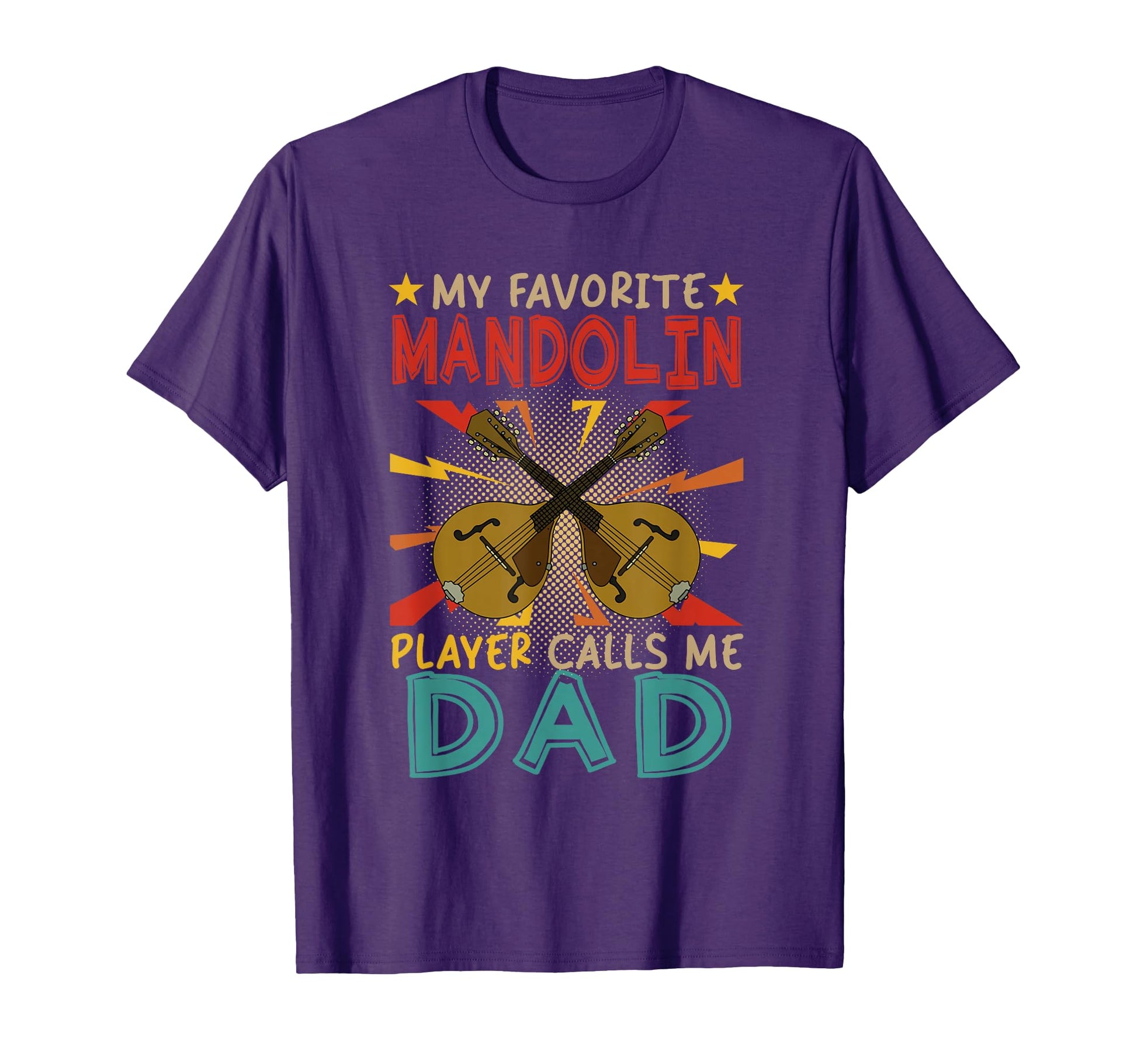 My Favorite Mandolin Player Calls Me T-Shirt - Fun Novelty Design Unisex - T-Shirt, Sweatshirt, Hoodie