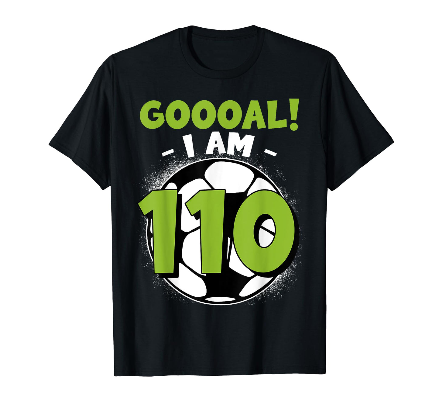 110 Year Old Birthday Soccer Themed T-Shirt - Trendy Graphic Men Women - T-Shirt, Sweatshirt, Hoodie