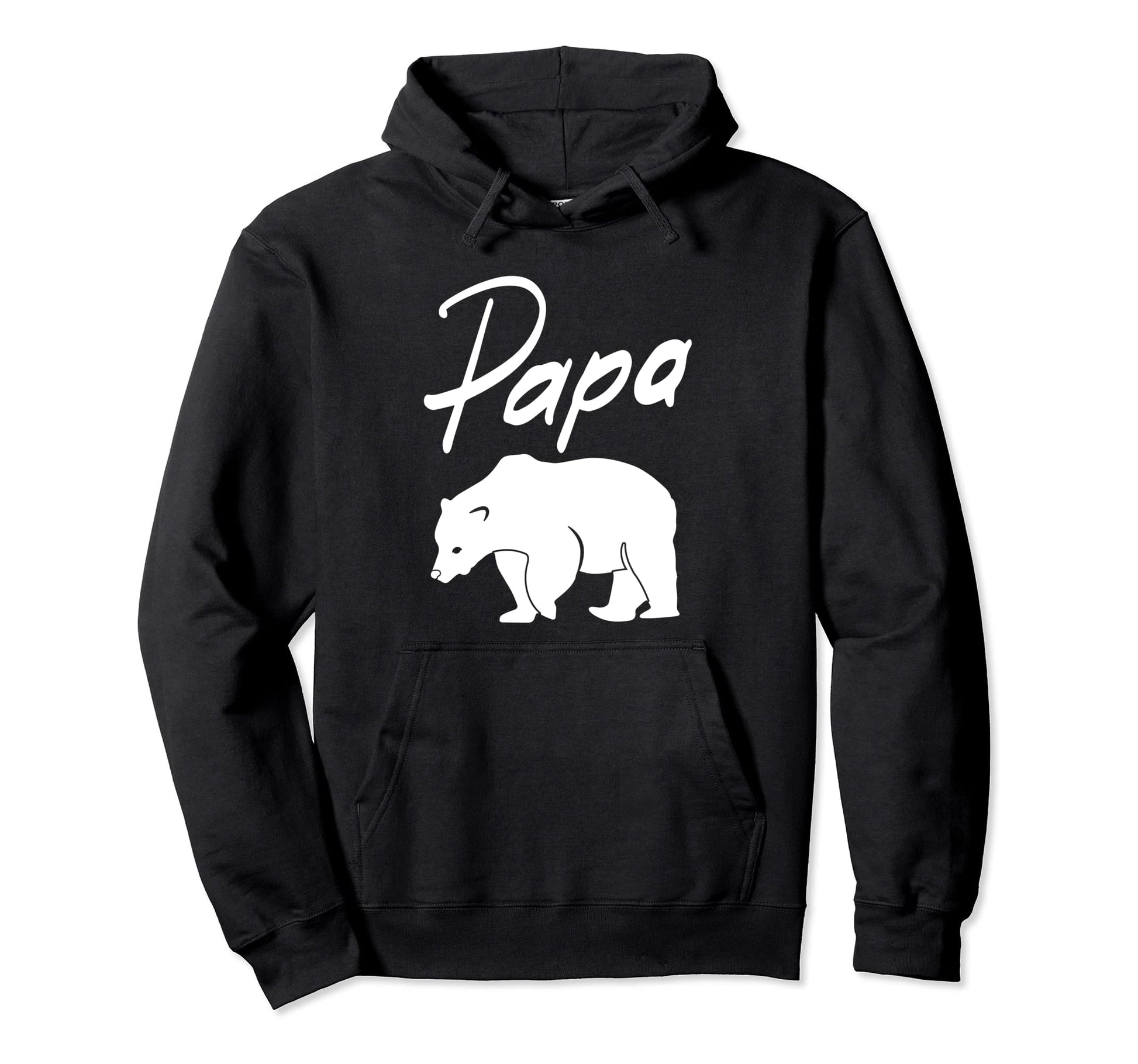 Fathers Day Funny Papa Bear Hoodie - Unique Graphic Men Women - T-Shirt, Sweatshirt, Hoodie