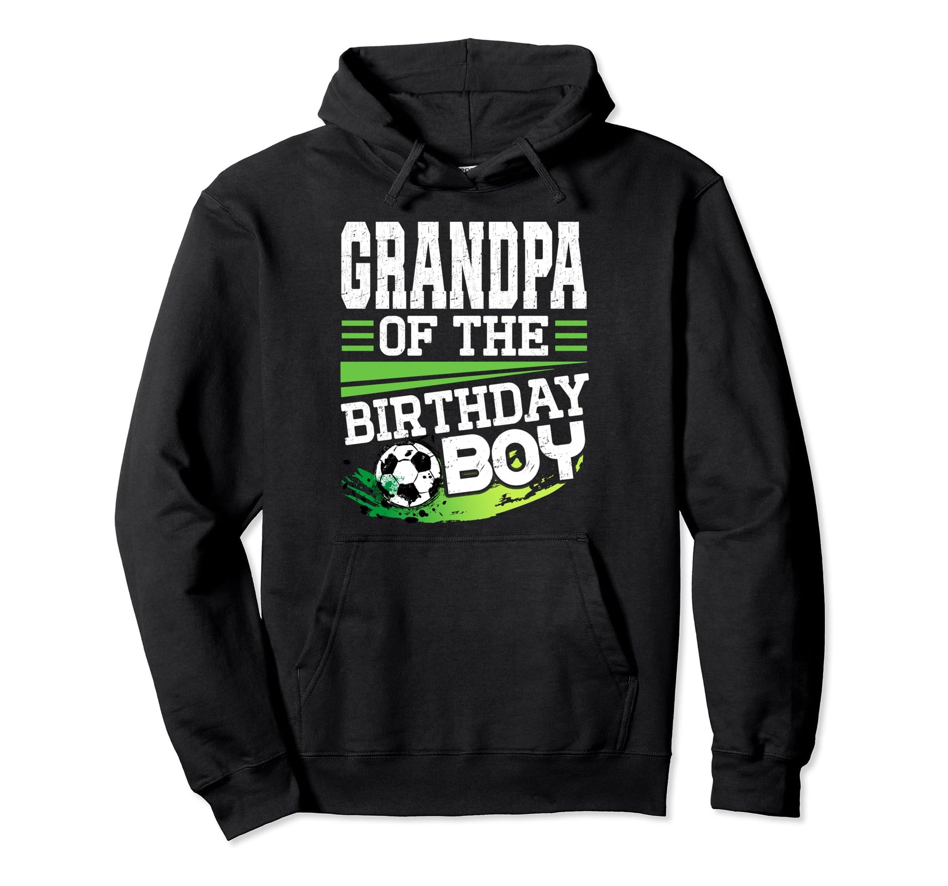 Soccer Birthday Grandpa Birthday Grandpa Hoodie - Trendy Graphic Unisex - T-Shirt, Sweatshirt, Hoodie