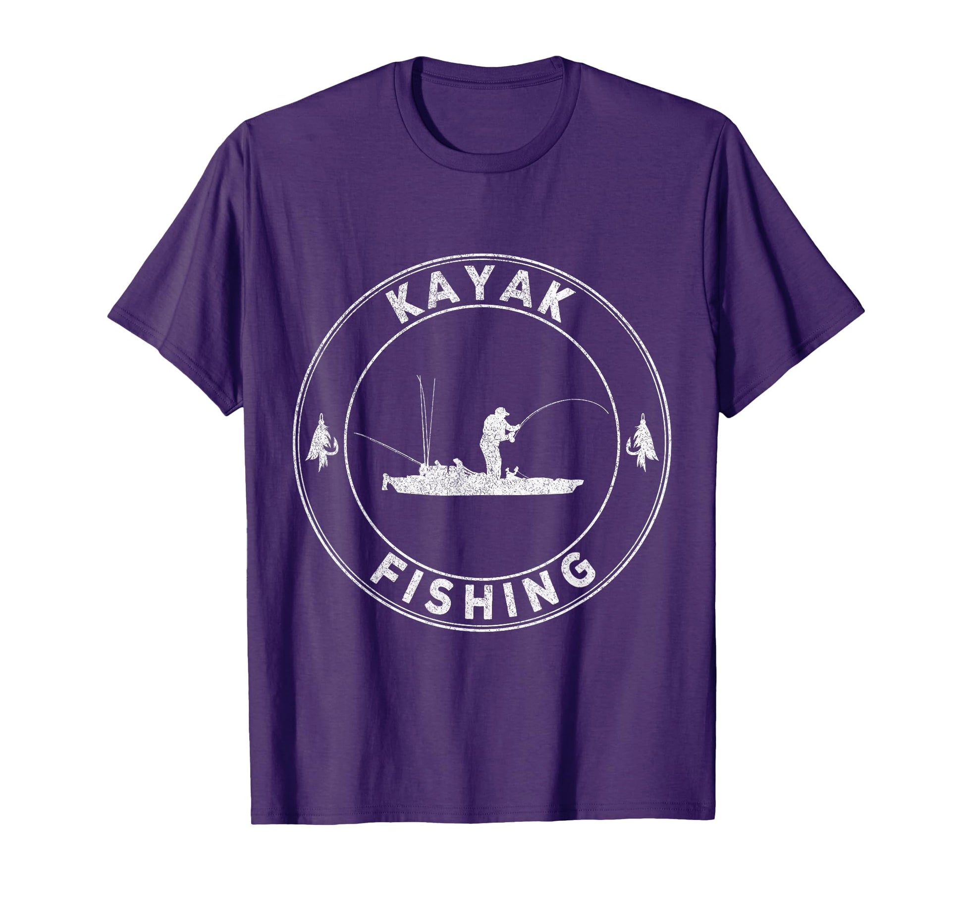 Kayak Fishing Kayaking T-Shirt - Minimalist Print Unisex - T-Shirt, Sweatshirt, Hoodie