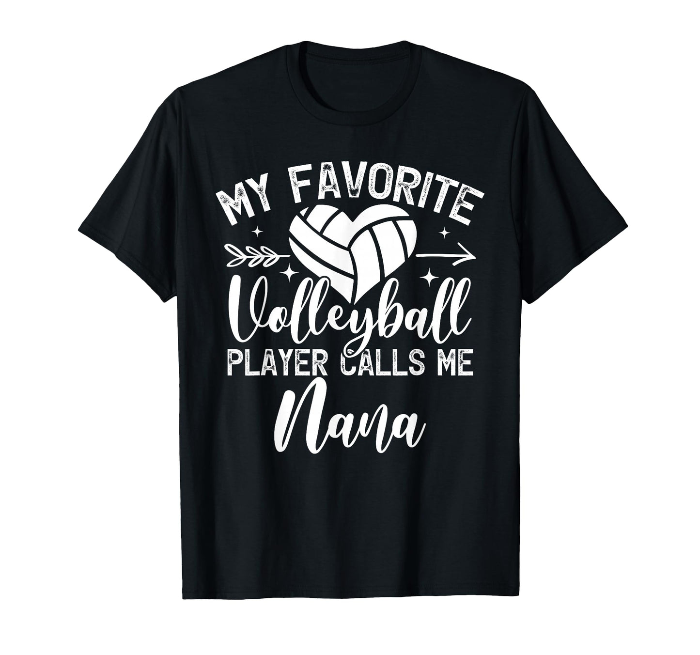 My Favorite Volleyball Player Calls Me T-Shirt - Unique Graphic Unisex - T-Shirt, Sweatshirt, Hoodie