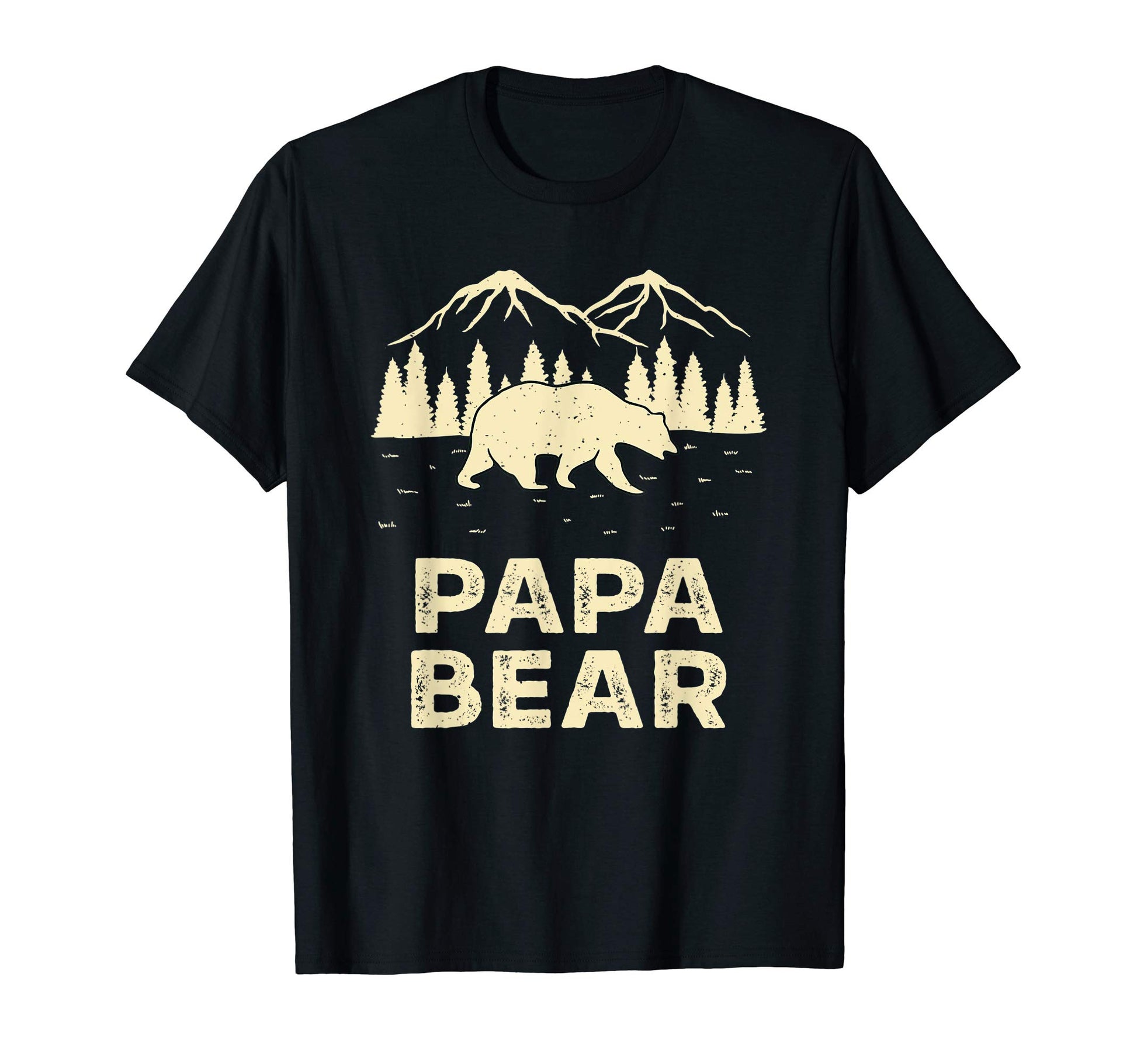 Mens Papa Bear Matching Family Mama Papa T-Shirt - Trendy Graphic Unisex - T-Shirt, Sweatshirt, Hoodie