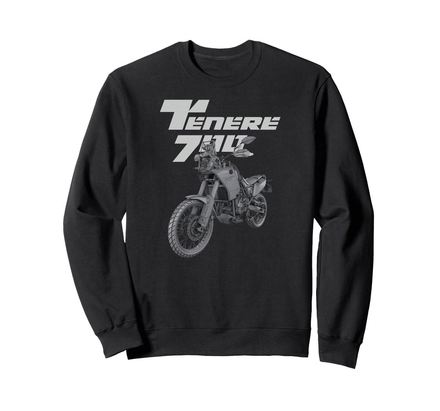 Tenere T7 Adventure Bike Motorcycle Sweatshirt - Trendy Graphic Unisex - T-Shirt, Sweatshirt, Hoodie