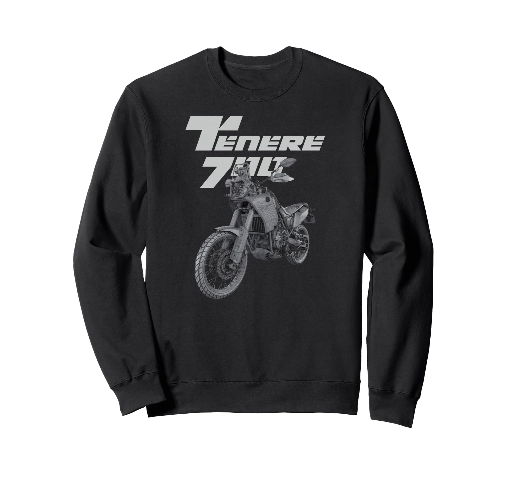 Tenere T7 Adventure Bike Motorcycle Sweatshirt - Trendy Graphic Unisex - T-Shirt, Sweatshirt, Hoodie