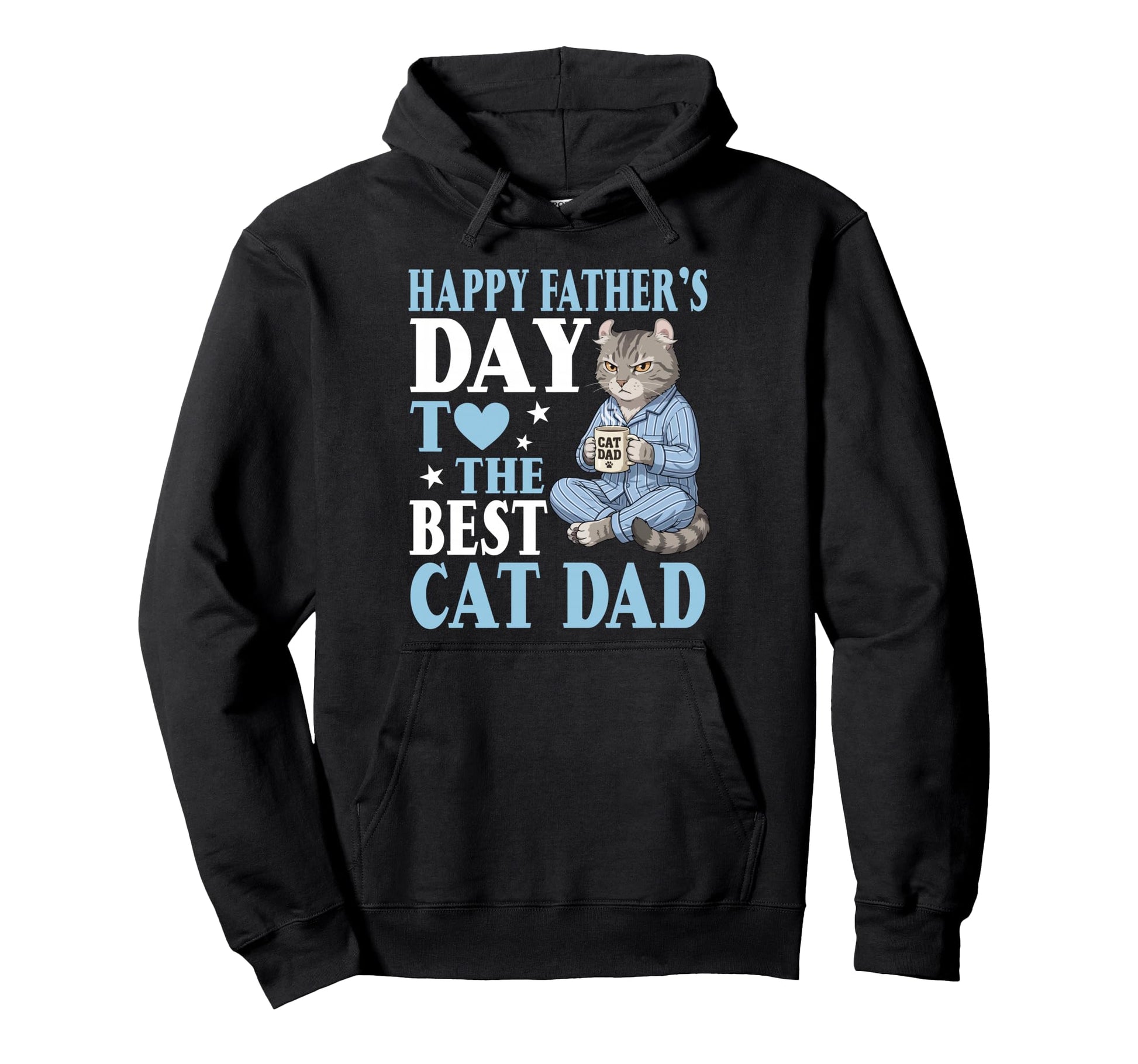 Happy Fathers Day To Best Amrican Hoodie - Casual Everyday Wear Men Women - T-Shirt, Sweatshirt, Hoodie