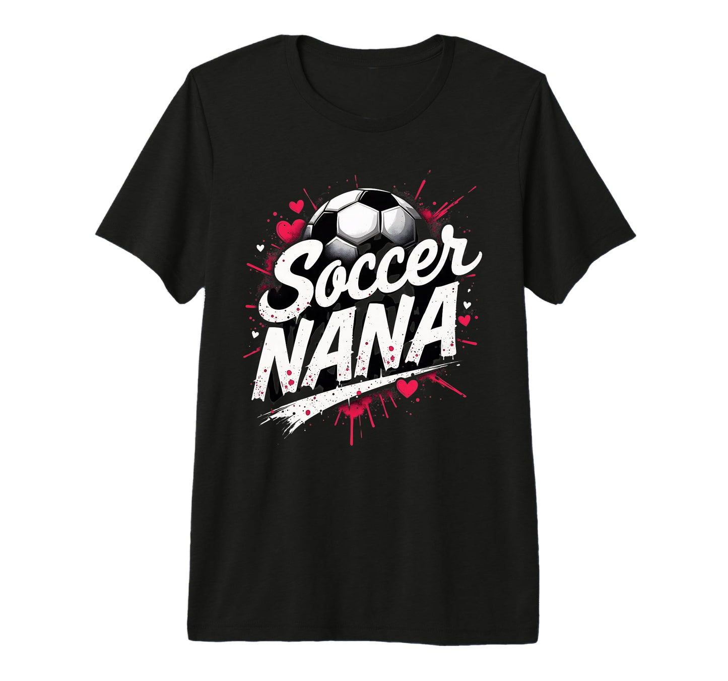 Proud Soccer Nana Funny Grandma T-Shirt - Aesthetic Graphic Men Women - T-Shirt, Sweatshirt, Hoodie