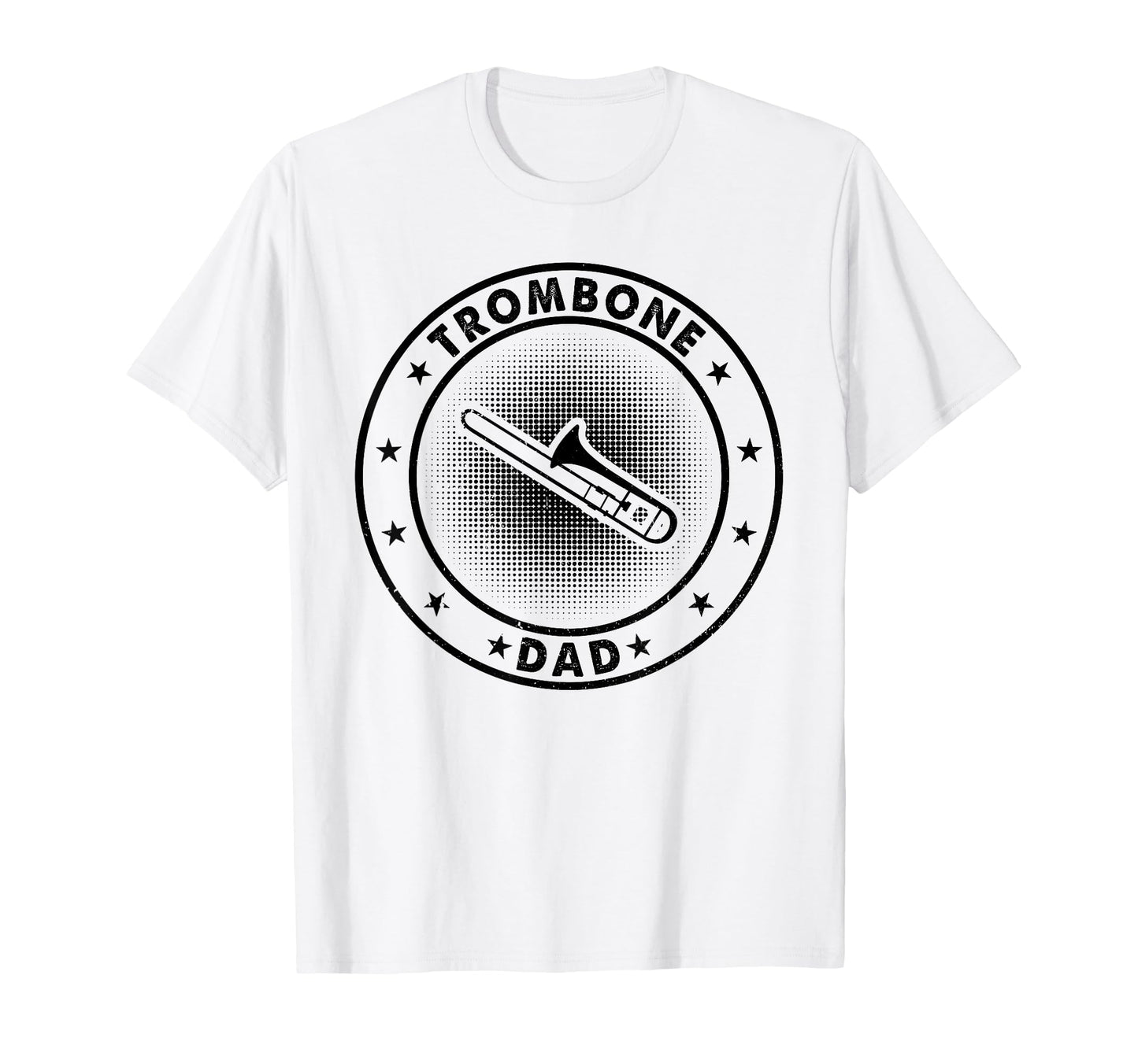 Daddy Trombone Player Trombone Sweatshirt - Minimalist Print Unisex - T-Shirt, Sweatshirt, Hoodie