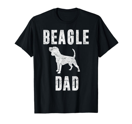 Beagle Dad Dog Daddy Beagle Father T-Shirt - Graphic Print Unisex - T-Shirt, Sweatshirt, Hoodie