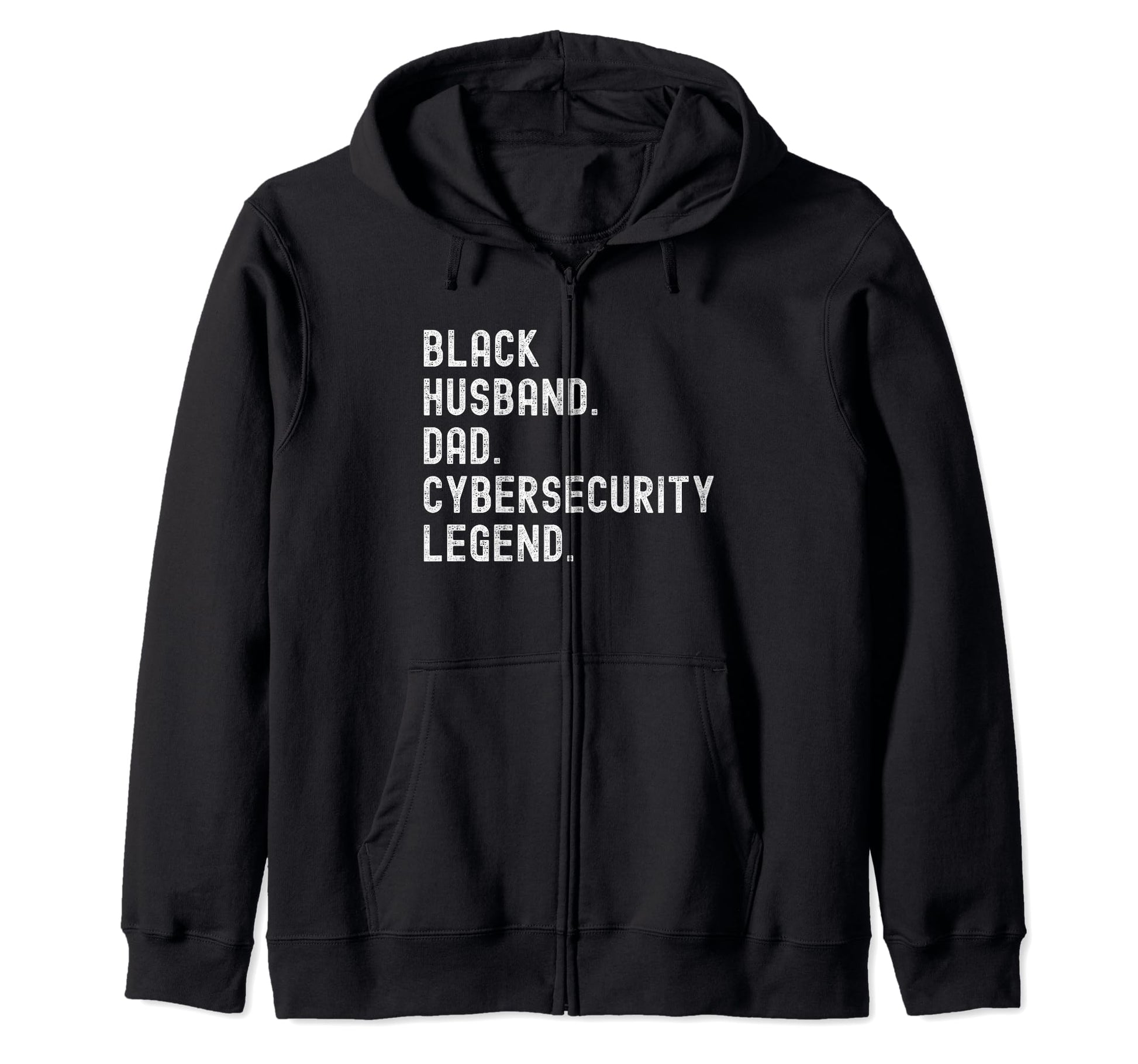 Husband Dad Cybersecurity Shirts Black T-Shirt - Custom Art Print Men Women - T-Shirt, Sweatshirt, Hoodie