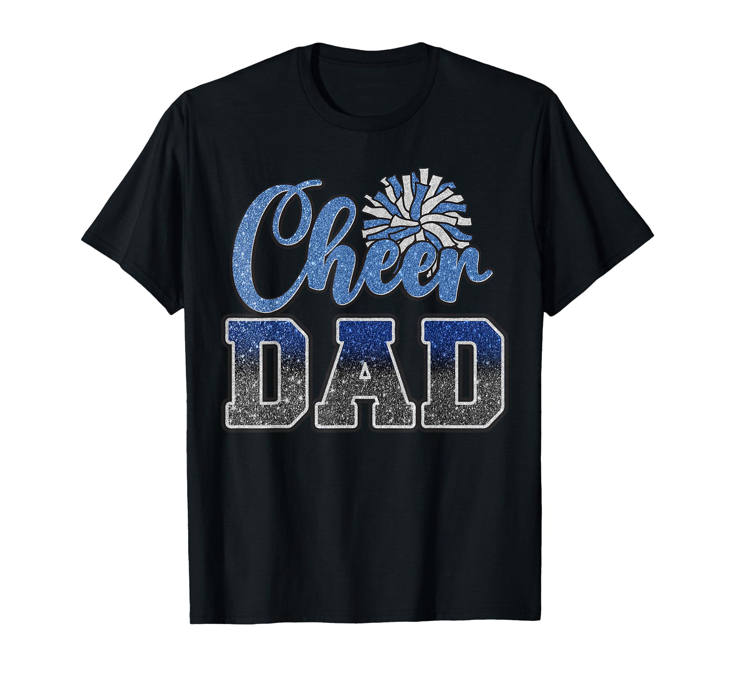 Cheer Dad Cheerleading Cheerleader T-Shirt - Custom Art Print Men Women - T-Shirt, Sweatshirt, Hoodie