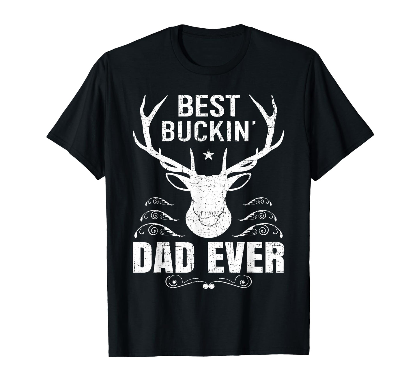 Deer Hunting Bucking Fathers Day Dad Hoodie - Casual Everyday Wear Unisex - T-Shirt, Sweatshirt, Hoodie