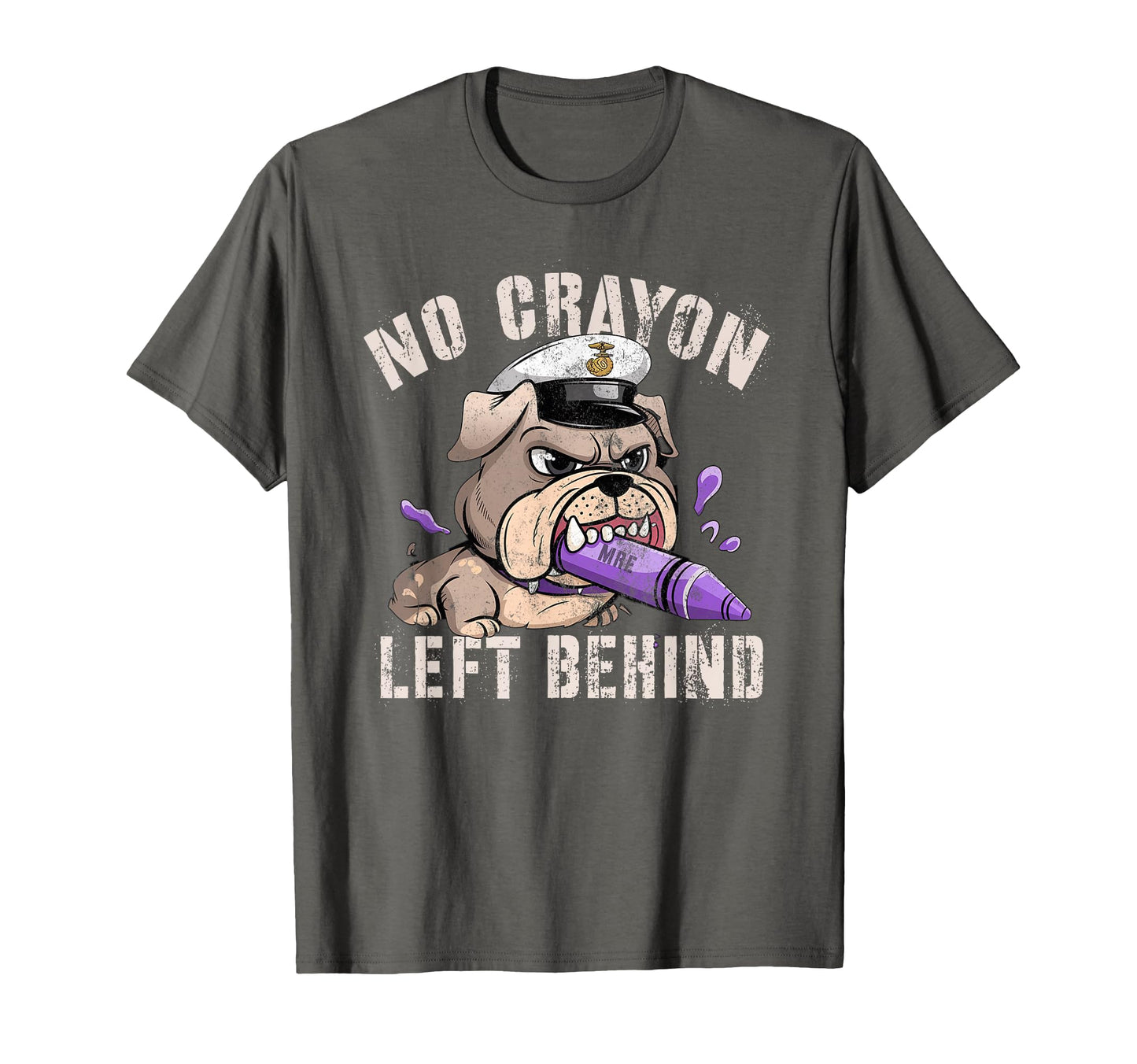 Sarcastic No Crayon Left Behind T-Shirt - Casual Everyday Wear Unisex - T-Shirt, Sweatshirt, Hoodie