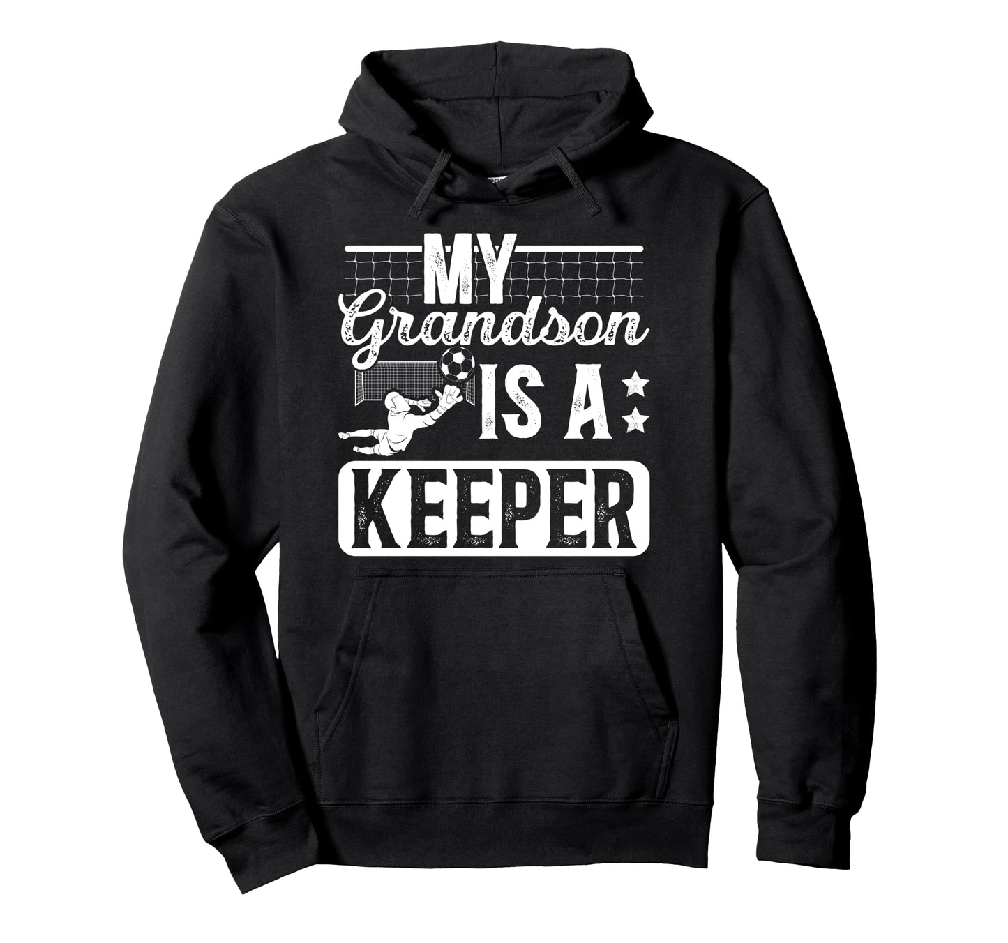 Proud Soccer Keeper Papaw Soccer Goalie Hoodie - Fun Novelty Design Unisex - T-Shirt, Sweatshirt, Hoodie