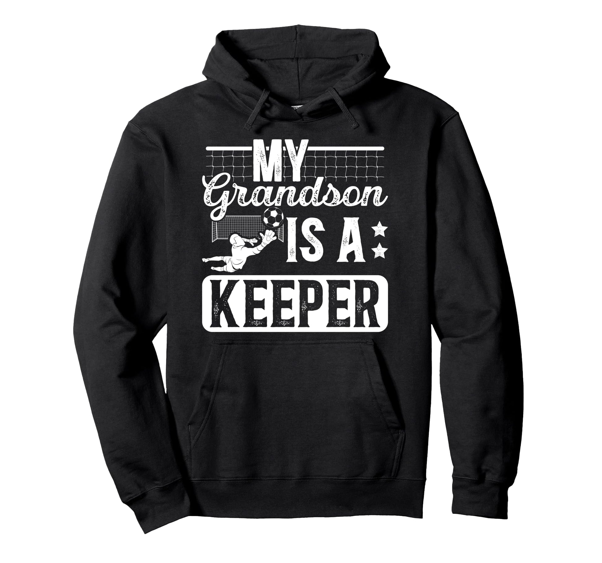 Proud Soccer Keeper Papaw Soccer Goalie Hoodie - Fun Novelty Design Unisex - T-Shirt, Sweatshirt, Hoodie