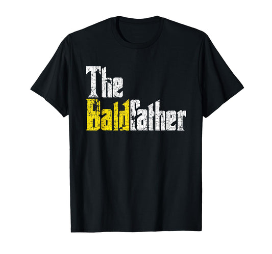 Baldfather Funny Birthday Bald T-Shirt - Novelty Apparel Men Women - T-Shirt, Sweatshirt, Hoodie