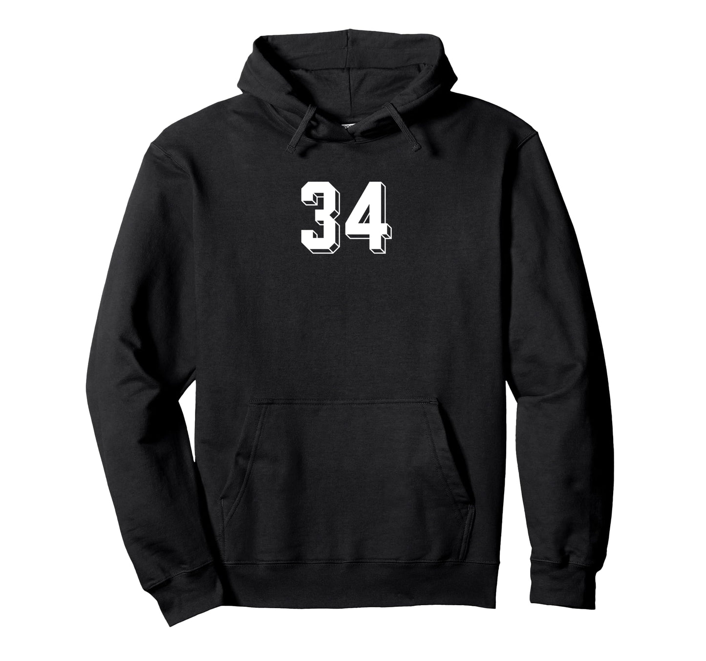 Number 34 80S 90S Soccer Team Jersey Hoodie - Graphic Print Men Women - T-Shirt, Sweatshirt, Hoodie