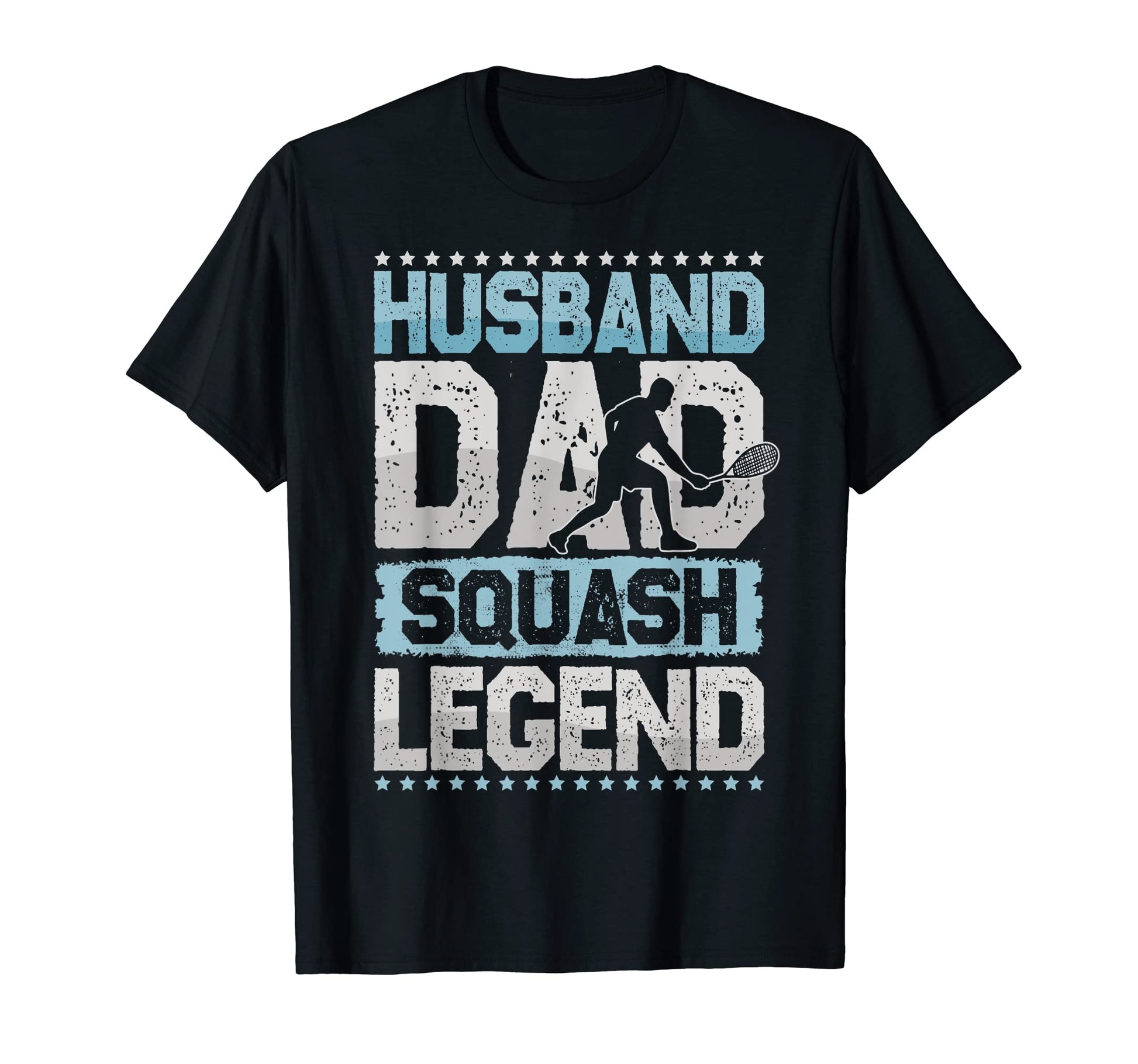 Tennis Husband Dad Squash Legend Squash T-Shirt - Graphic Print Men Women - T-Shirt, Sweatshirt, Hoodie