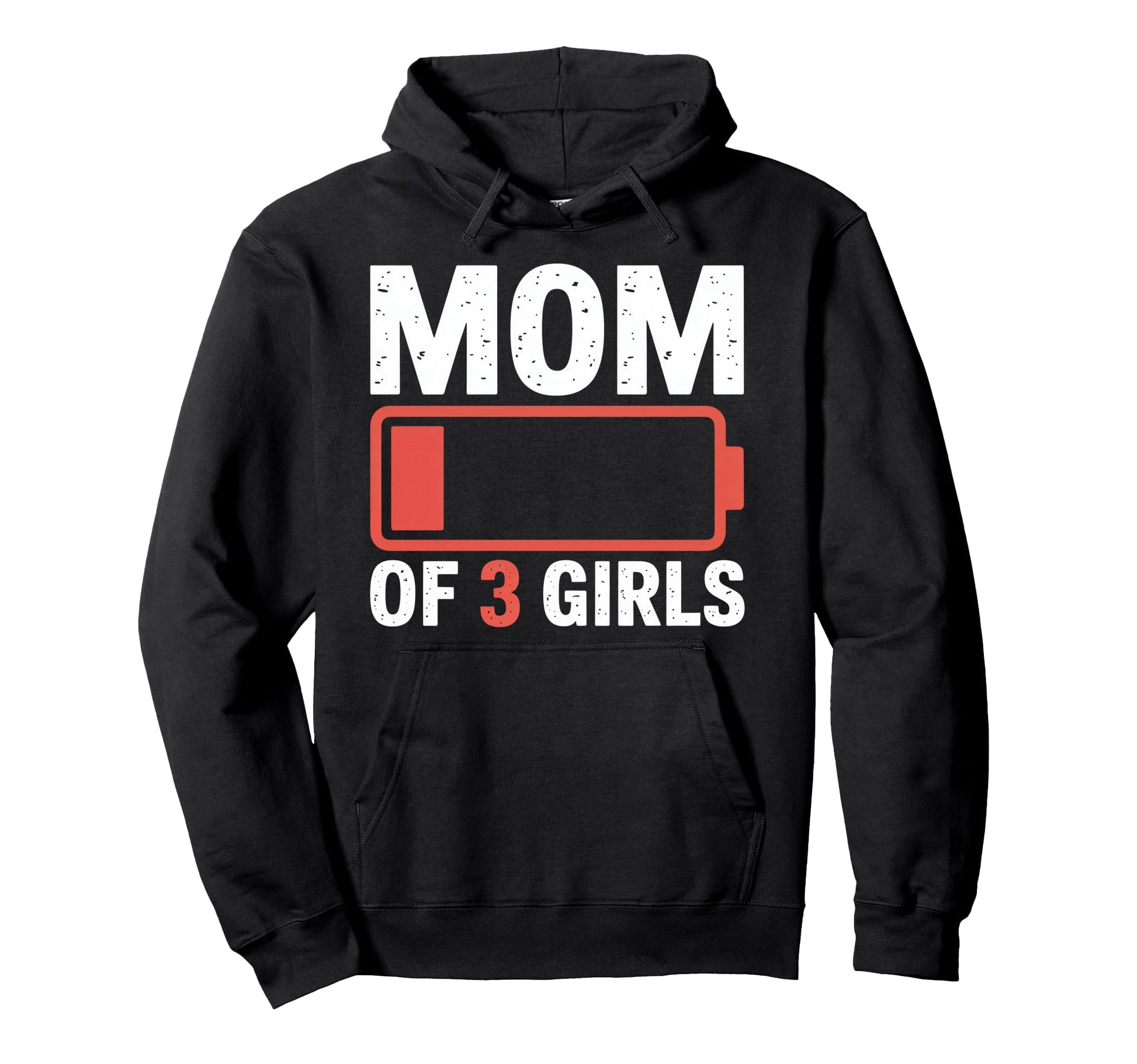 Mom 3 Funny Exhausted Mother Hoodie - Streetwear Style Men Women - T-Shirt, Sweatshirt, Hoodie