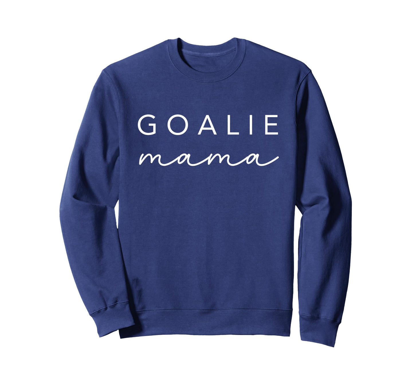 Hockey Mama Goalie Fan Mom Game Day Sweatshirt - Graphic Print for Adults - T-Shirt, Sweatshirt, Hoodie