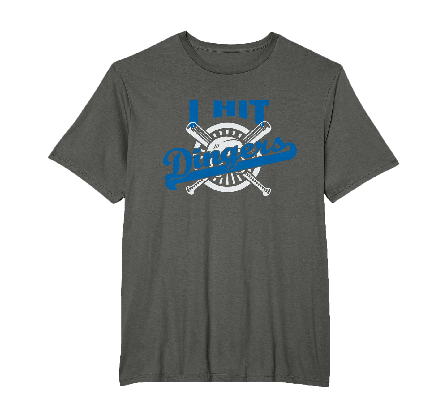 I Hit Dingers Baseball T-Shirt - Custom Art Print Unisex - T-Shirt, Sweatshirt, Hoodie