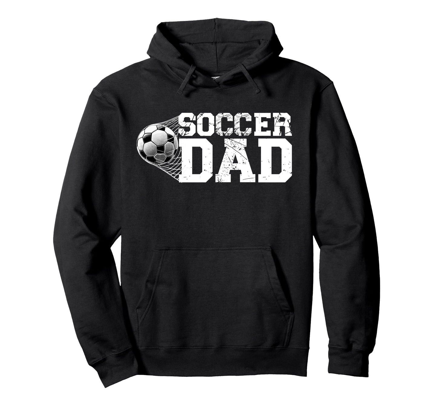 Soccer Dad Fatherhood Papa Soccer Hoodie - Casual Everyday Wear for Adults - T-Shirt, Sweatshirt, Hoodie