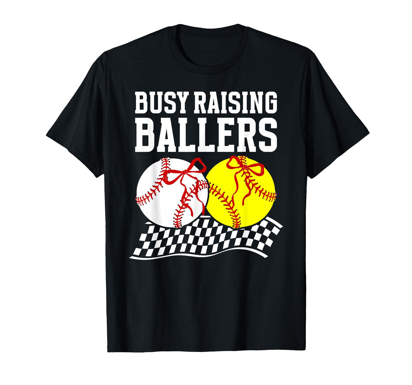 Busy Raising Ballers Baseball T-Shirt - Streetwear Style Men Women - T-Shirt, Sweatshirt, Hoodie