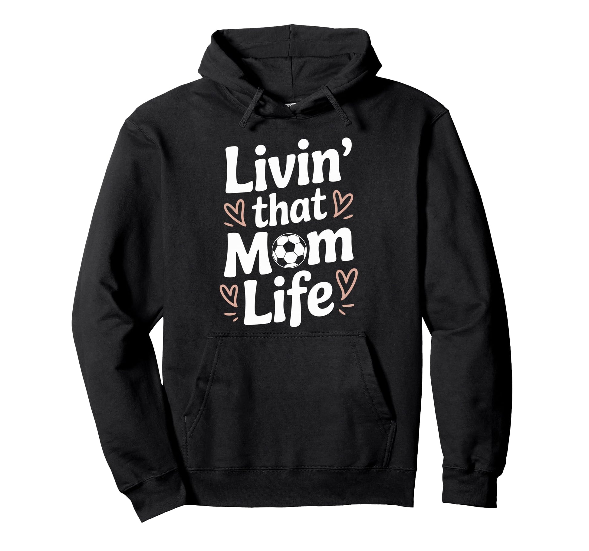 Goalkeeper Lover Mom And Soccer Team Hoodie - Minimalist Print for Adults - T-Shirt, Sweatshirt, Hoodie